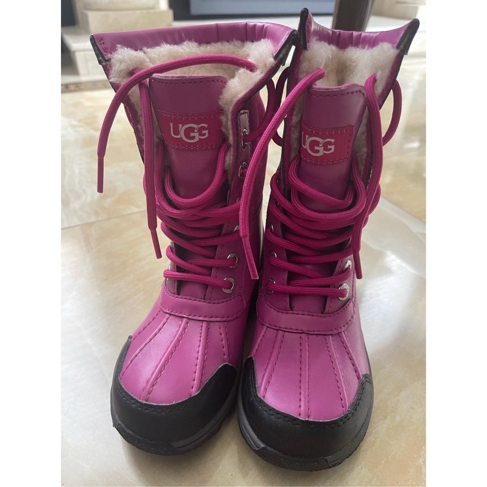 ♥️POSH KIDS♥️ UGG Butte II CWR Fuchsia Snow Boot